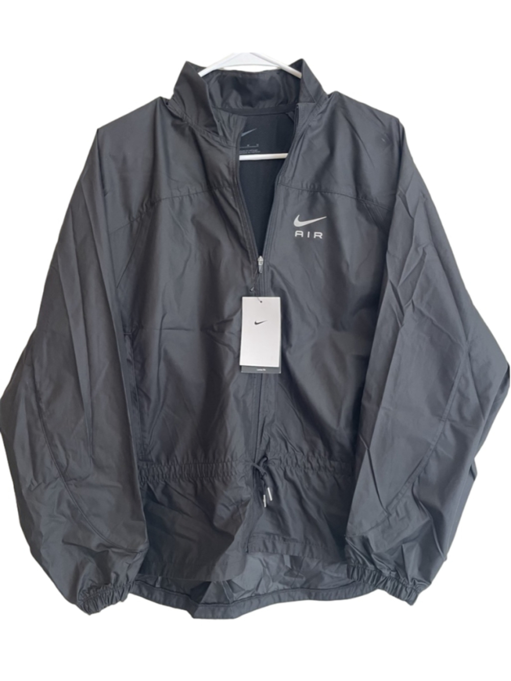 NWT Nike Air Dri-FIT Women XL Black Reflective Running Jacket DQ6230-010